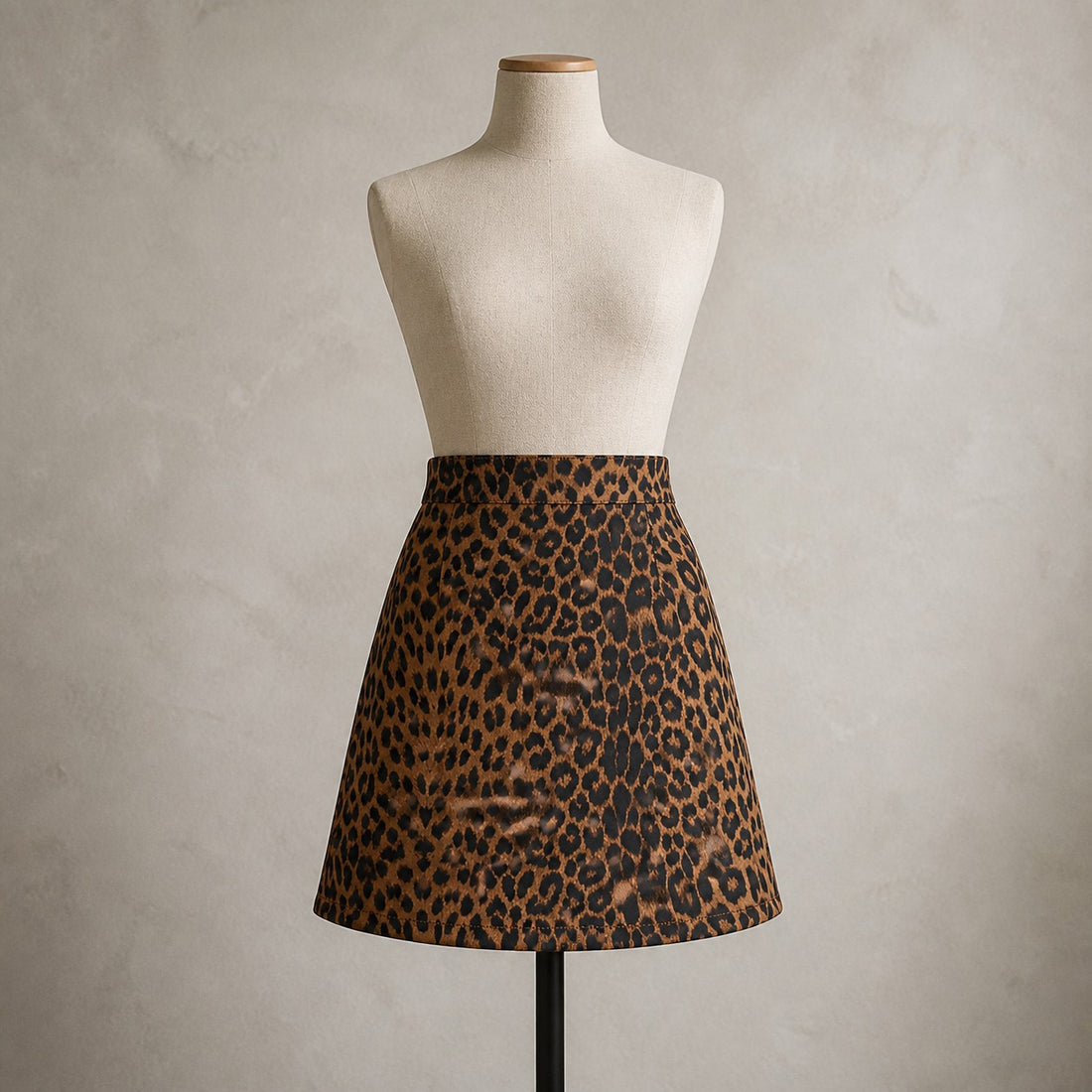 Women Sexy Leopard Printted Mini Skirts Autumn